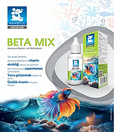 Nanbell Beta Mix – Akvaryum Balıkları İçin Multivitamin 50ml