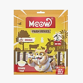 Moow Tavuklu Keçi Sütlü Kedi Krema 12gr x 30'lu