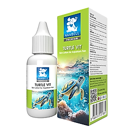 Nanbell Turtle Vit 50 ml – Su Kaplumbağaları İçin Cilt Bakım Losyonu