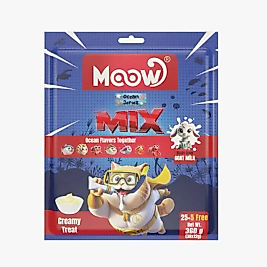 Moow Mix 7 Lezzetli Okyanus Serisi Keçi Sütlü Kedi Krema 12gr x 30' lu