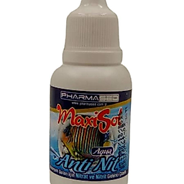 MAXİSOL Anti Nit Akvaryum Suları İçin Nitrat ve Nitrit giderici Çözelti