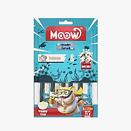 Moow Somonlu Keçi Sütlü Kedi Krema 12gr x 6