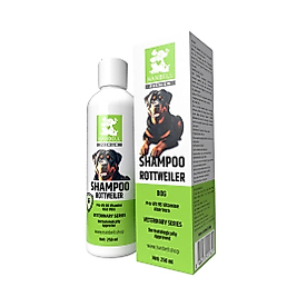 Nanbell Rottweiler Köpek Şampuanı 250ML – Rottweiler Irkı İçin Özel Bakım Şampuanı