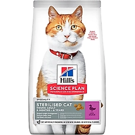 Hills Sterilised Kısırlaştırılmış Ördekli Kedi Maması 1,5 Kg