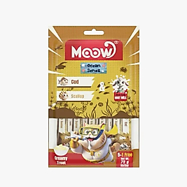 Moow Morina Balıklı Keçi Sütlü Kedi Krema 12gr x 6