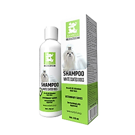 Nanbell White Coated Köpek Şampuanı 250ML – Beyaz Tüylü Köpekler İçin Özel Bakım