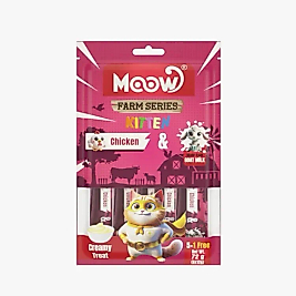 Moow Tavuklu Keçi Sütlü Yavru Kedi Krema 12gr x 6