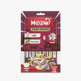 Moow Kuzu Etli & Sebzeli Keçi Sütlü Kedi Krema 12gr x 6