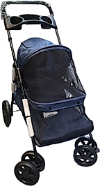 Tommy Evcil Hayvan Arabası 74,5X46,5X97,5CM Lacivert Max 15KG