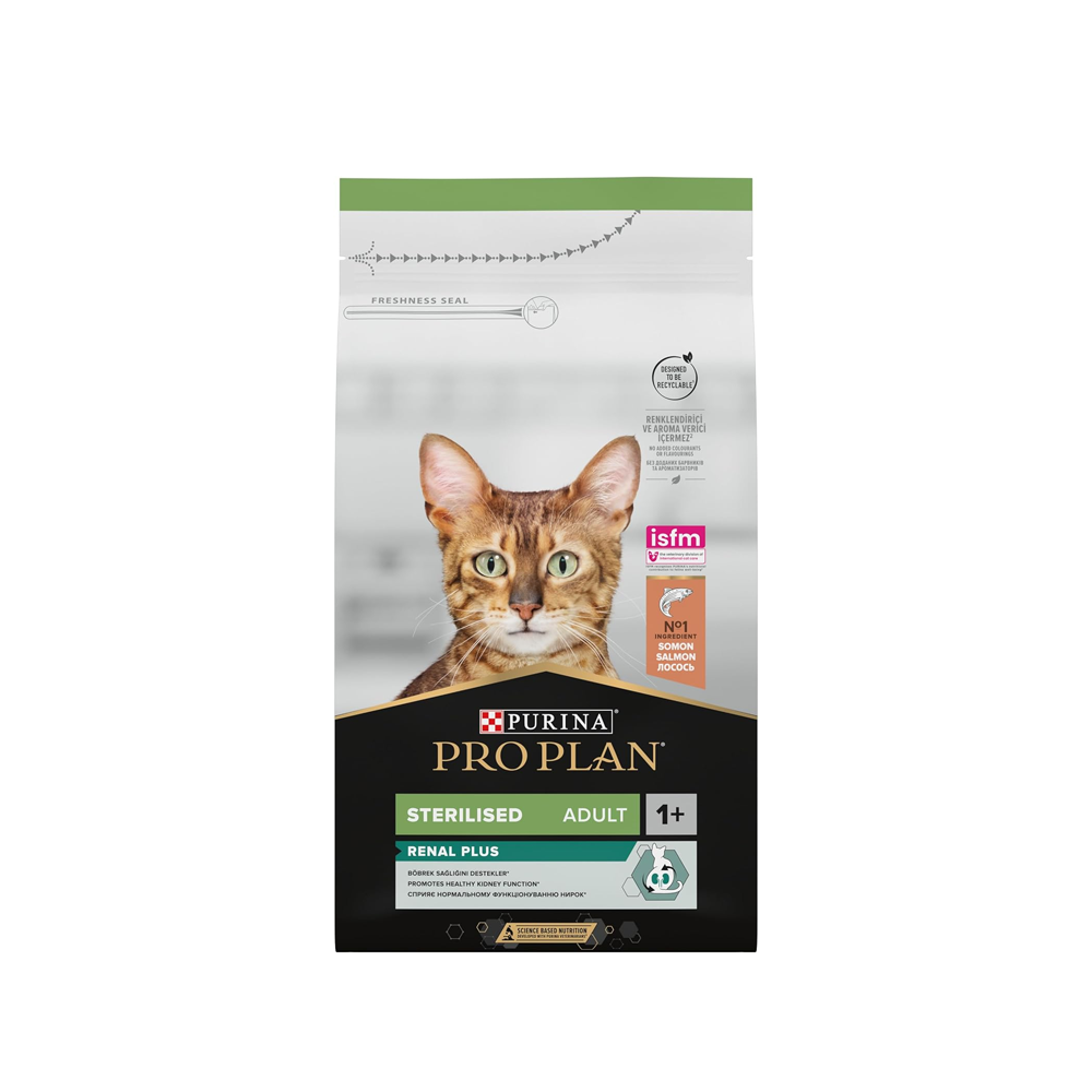 PRO PLAN Sterilised Kısırlaştırılmış Kediler İçin Somonlu Ve Ton Balıklı Kedi Maması 1,5 Kg