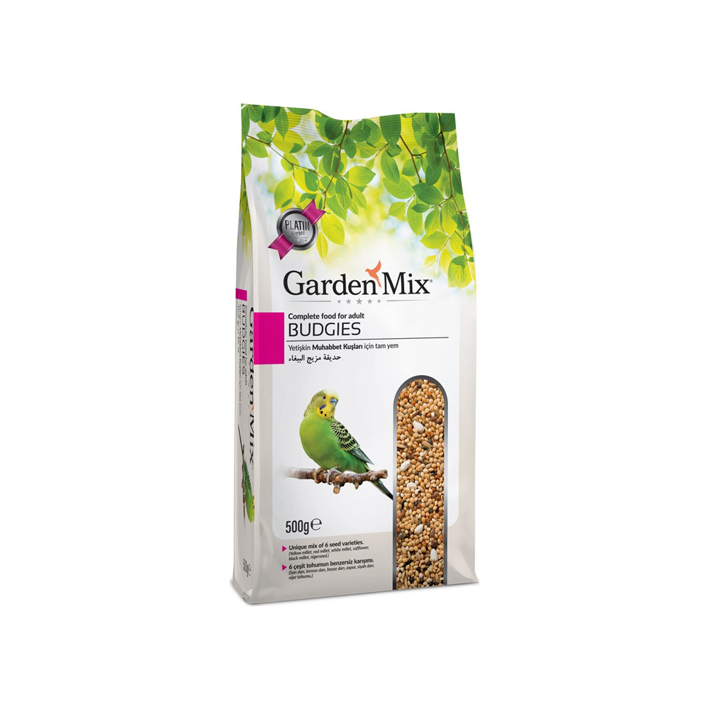 Garden Mix Platin Muhabbet Kuşu Yemi 500 Gr