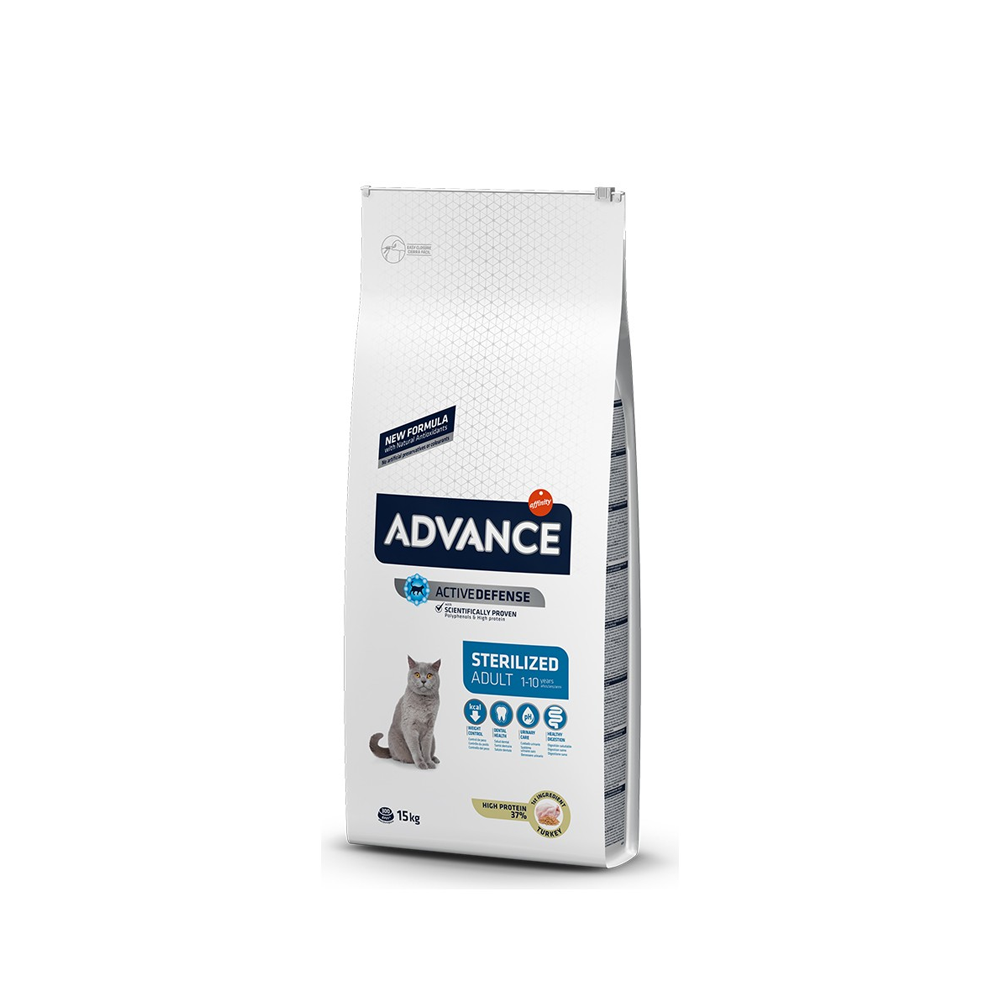 Advance Cat Sterılızed Turkey 15 kg