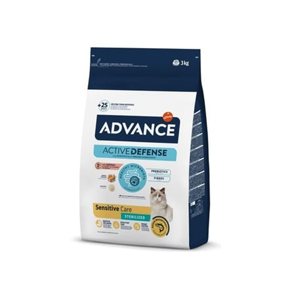 Advance Cat Sterılızed Salmon Sensıtıve Kedi Maması 3 Kg
