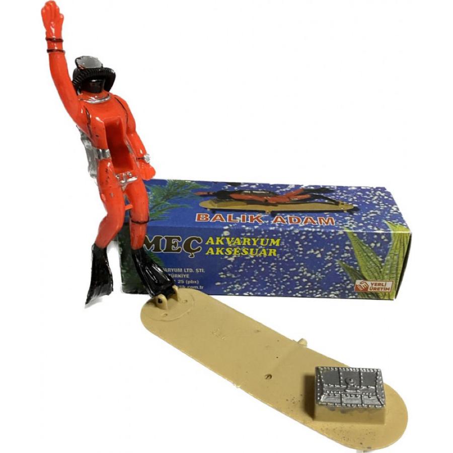 Meç Balık Adam Dekor