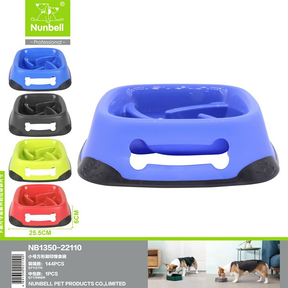 Nunbell Yavaş Yeme Mama Kabı M