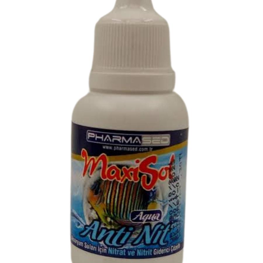 MAXİSOL Anti Nit Akvaryum Suları İçin Nitrat ve Nitrit giderici Çözelti