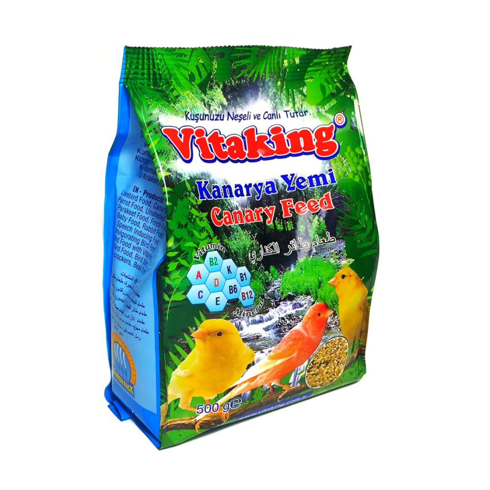 VİTAKİNG KANARYA YEMİ 500 GR