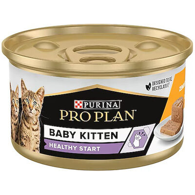 Pro Plan  Kitten Tavuk Etli Yavru Kedi Konservesi 85 Gr