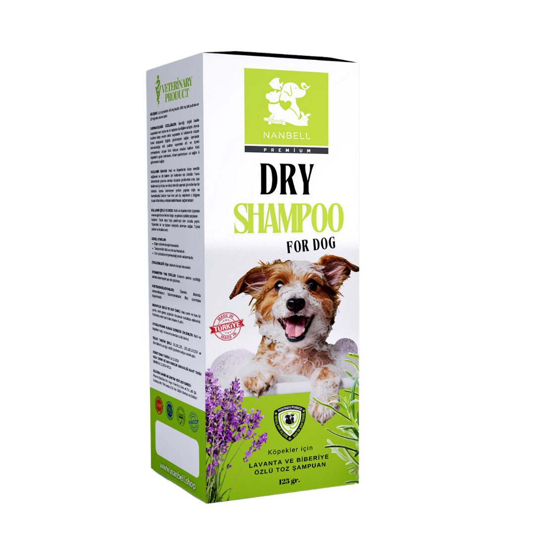Nanbell Dry Shampoo – Köpek