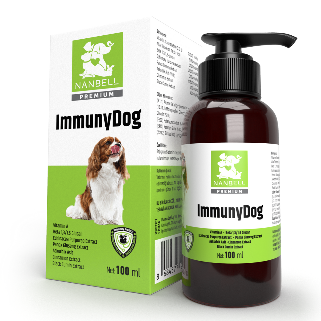 ImmunyDog – Nanbell Premium Bağışıklık Güçlendirici Vitamin (100 ml)