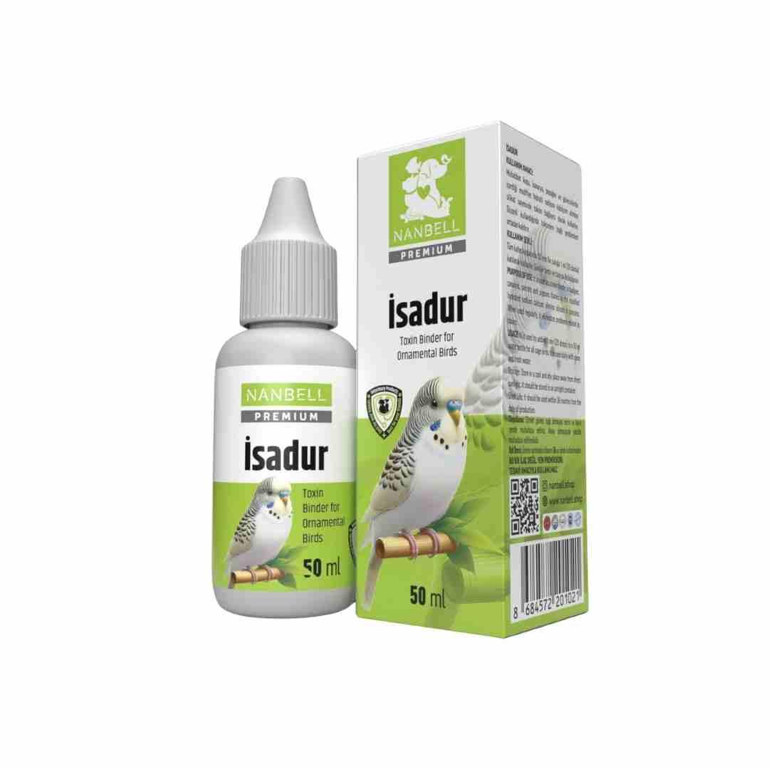 Nanbell Isadur Kuş Vitamini – Bağırsak Düzenleyici & Genel Sağlık Desteği – 50ml