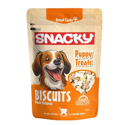 Snacky Puppy Treats Köpek Bisküvisi 200 gr*2