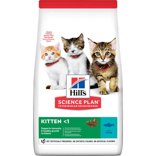 Hills Kitten Ton Balıklı Yavru Kedi Maması 1,5 Kg + Mama Kabı